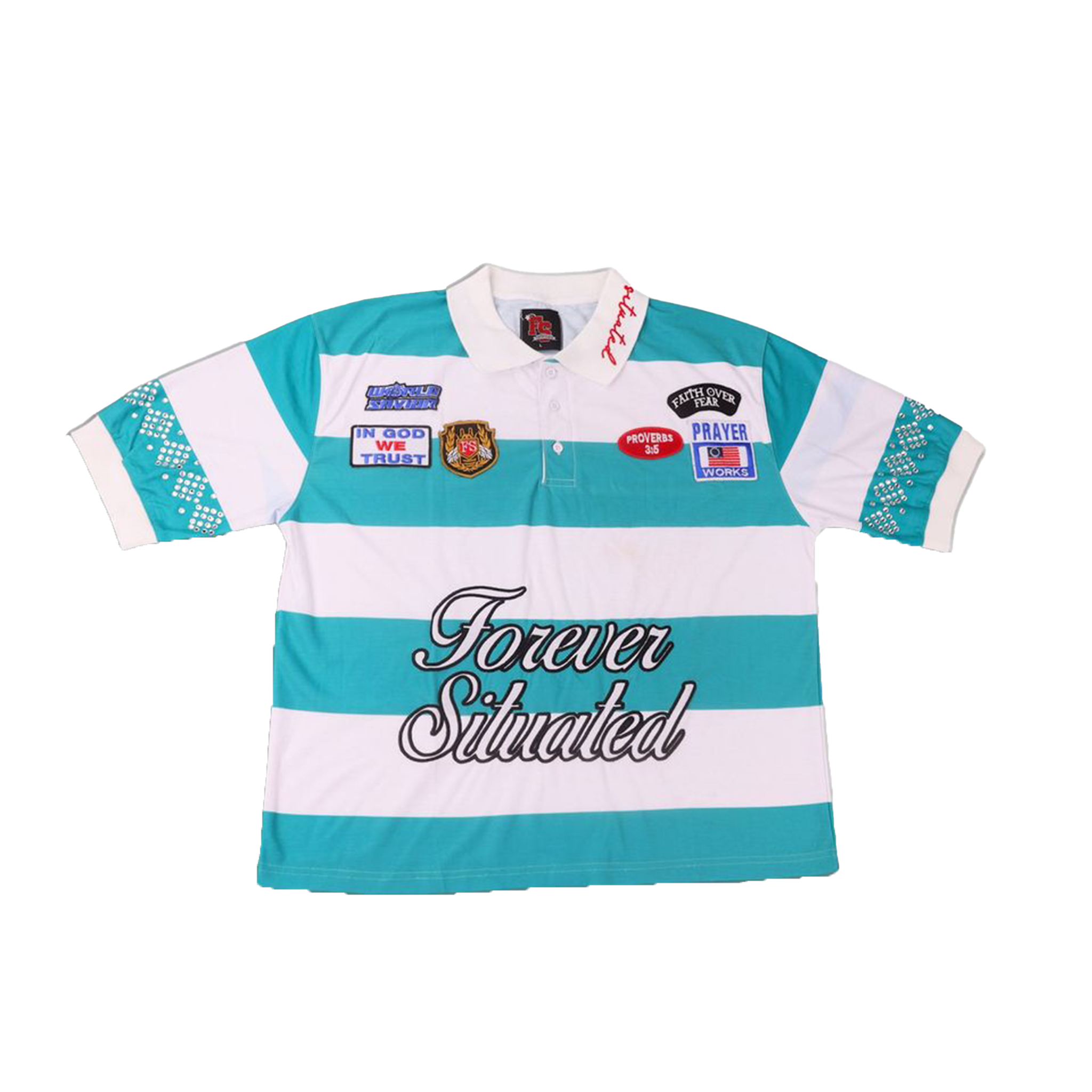 Forever Situated - Teal Polo