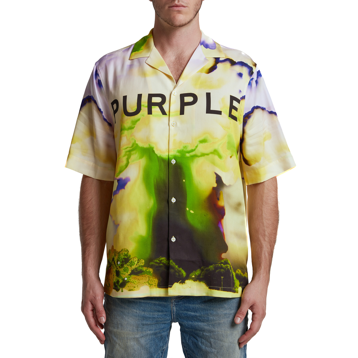 【PURPLE BLAND】Force Majeure Tシャツ 半袖 Purple Brand Force Majeure T-Shirt – Puffer Reds