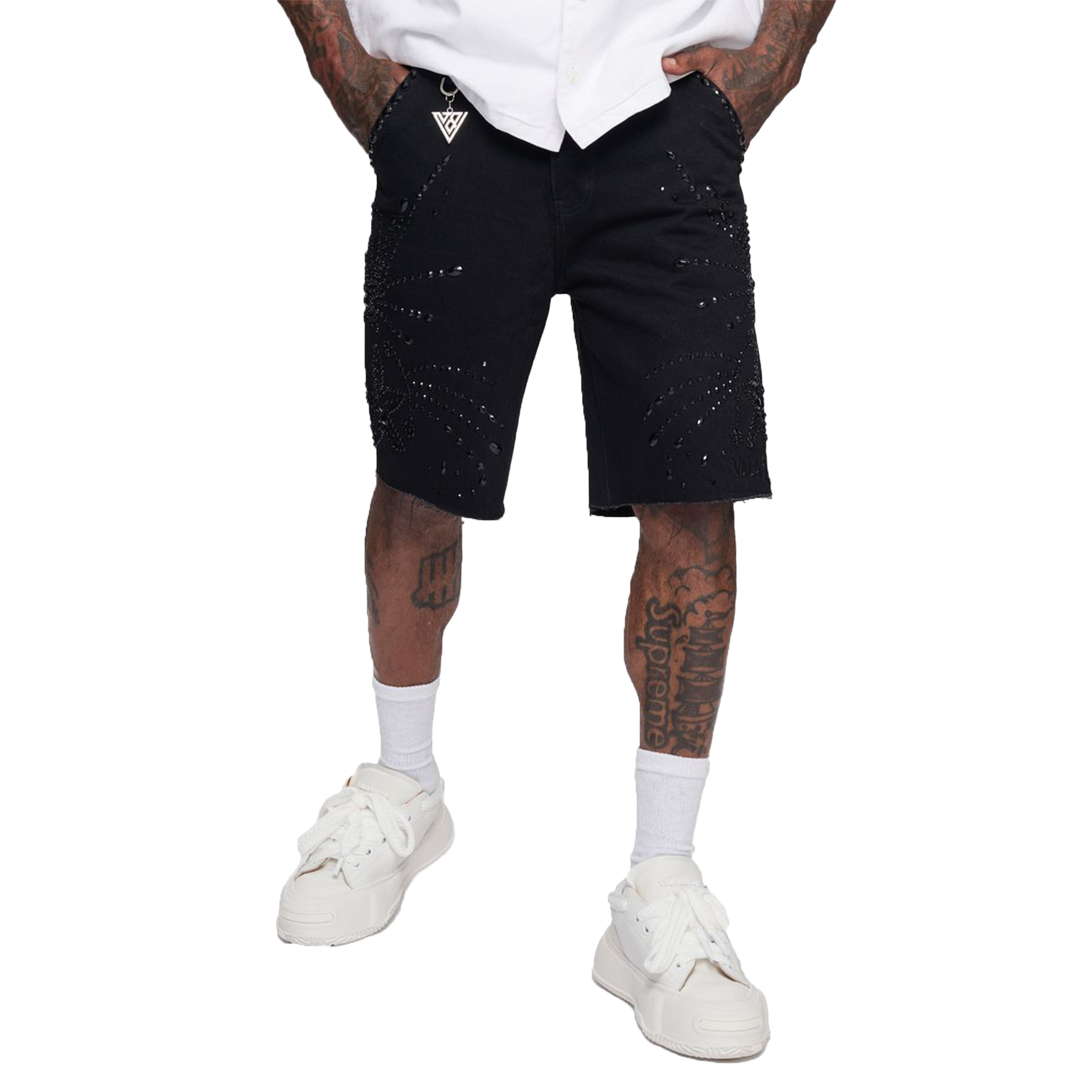 Valabasas - "samba" Denim Shorts