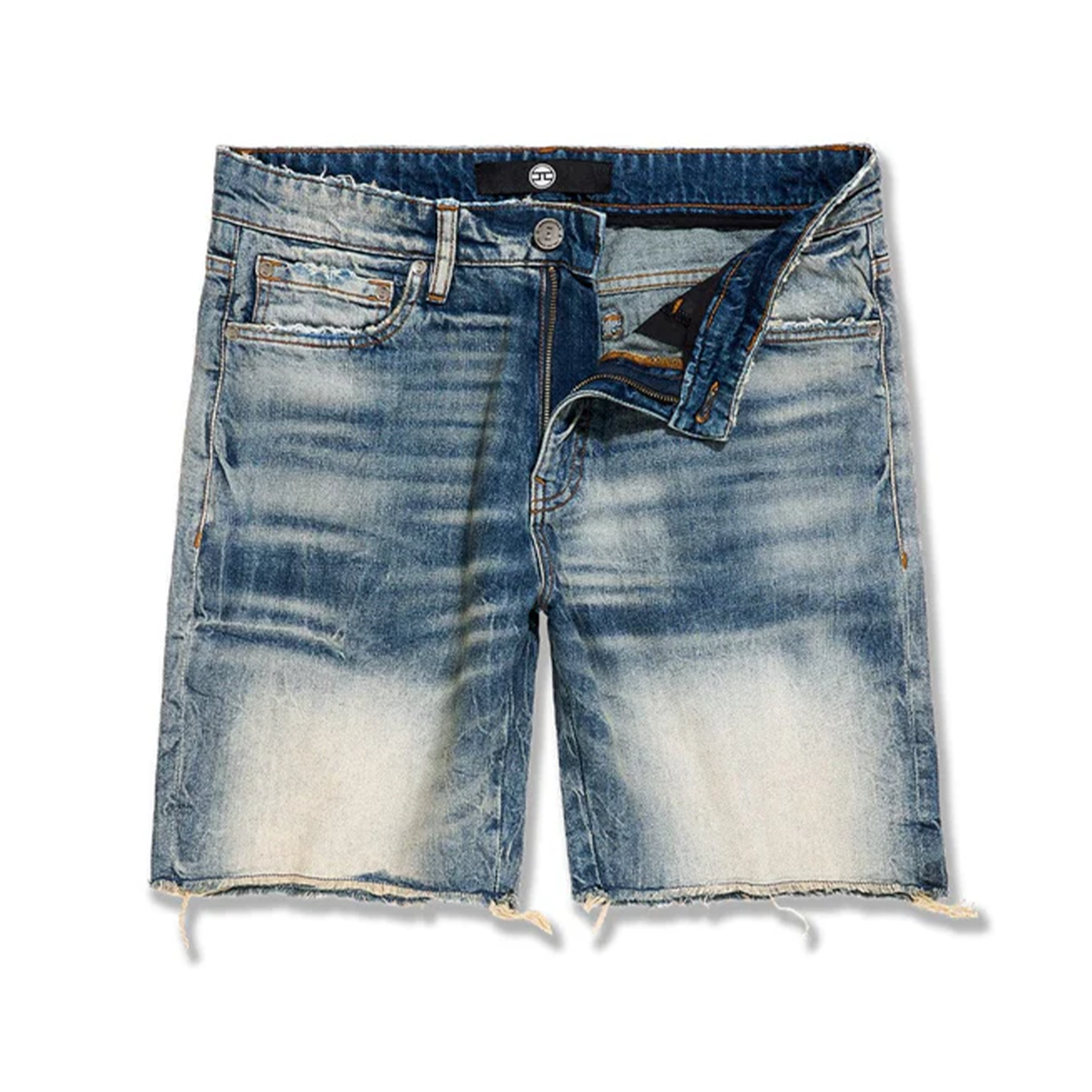 Jordan Craig - Denim Shorts W/ Hanging Weft