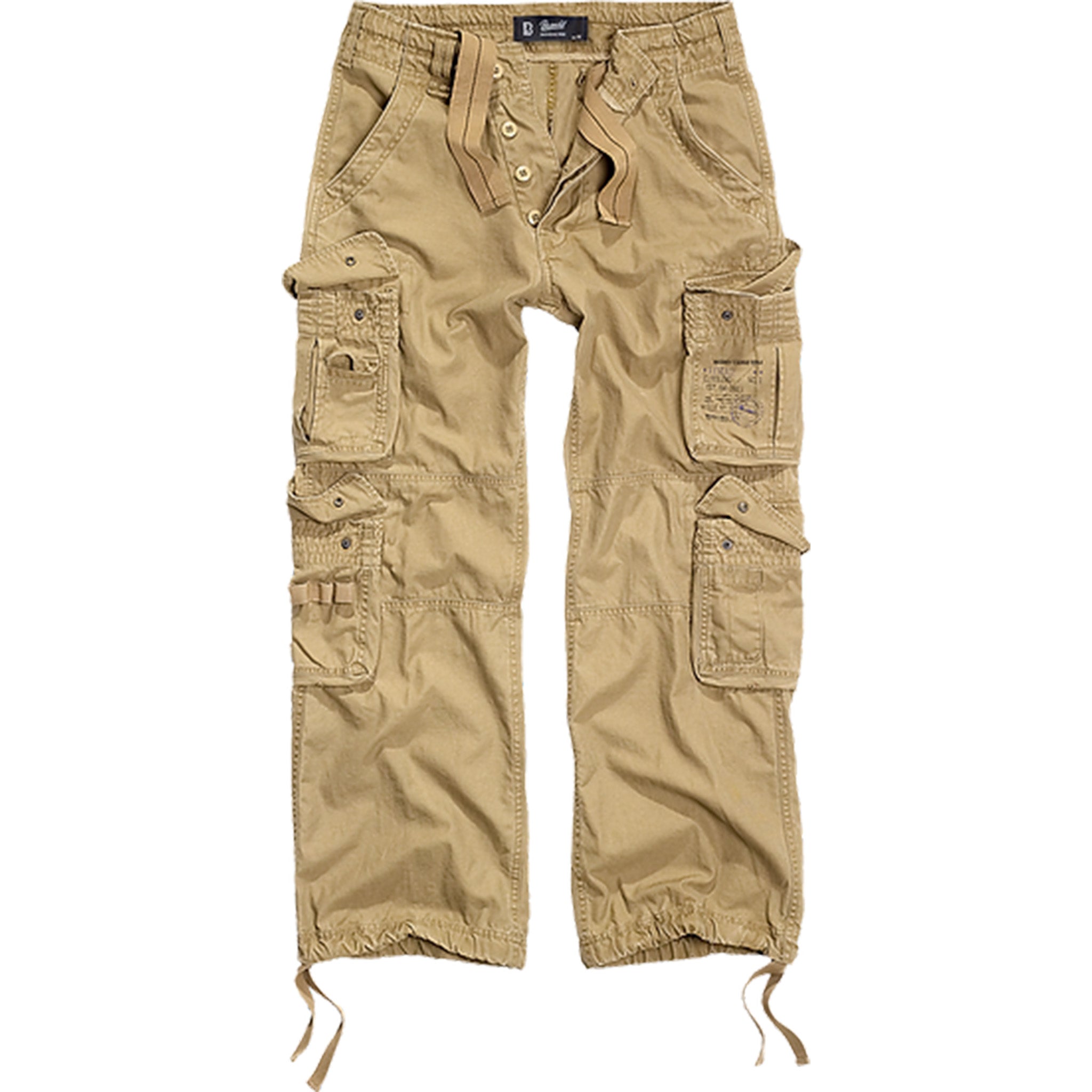 【BAON】23FW★ [BAONHAUS] Ribbon Banding Peach Fuzz Cargo Pt Mono B Nylon Cargo Pants – Deadwood South Boutique & Company LLC