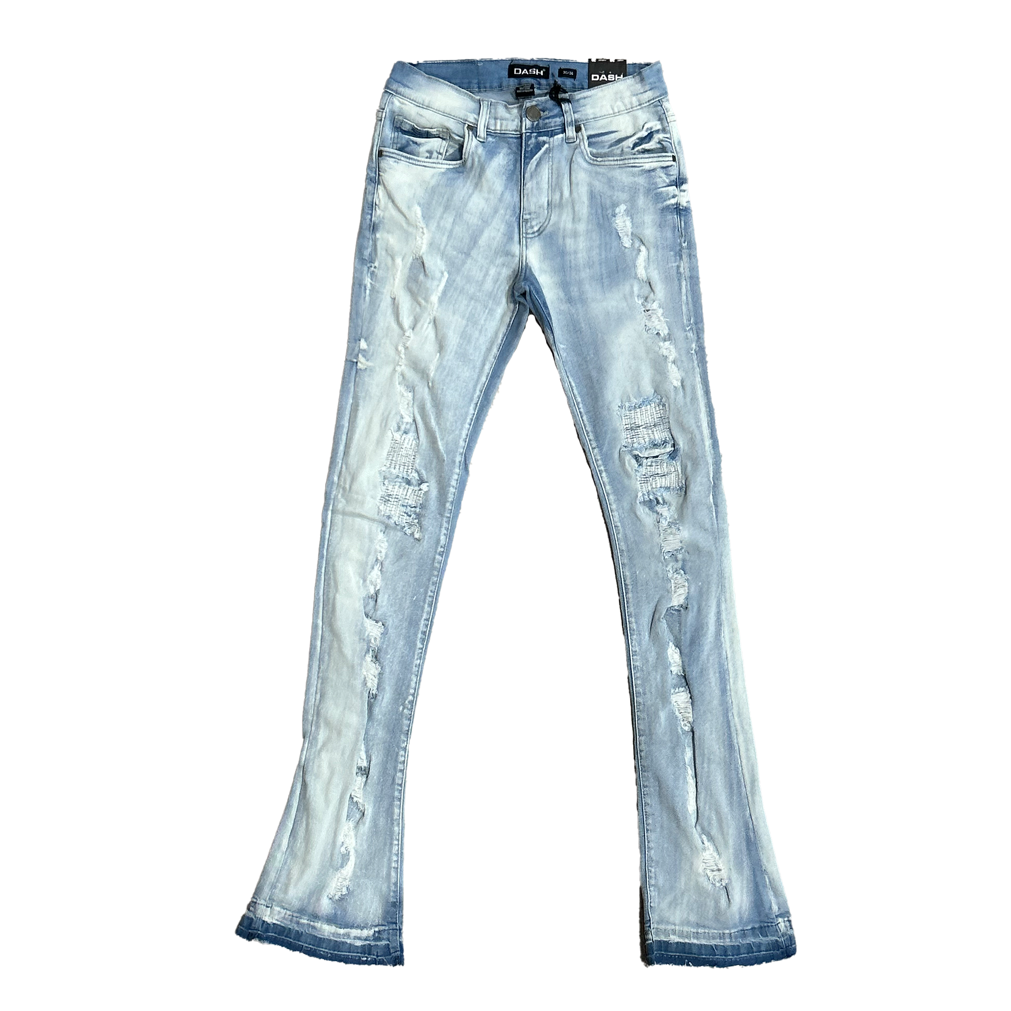 Dash Denim - Dash Stacks W/ Rip & Repair – FUTURE RFRNCE