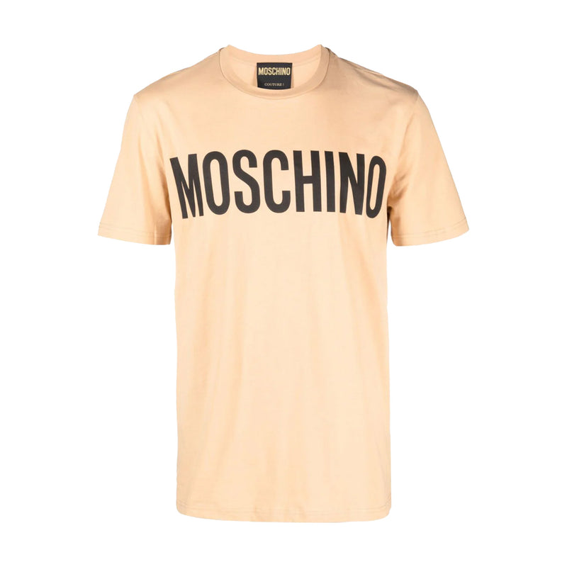 Moschino - Organic Jersey Tee With Logo