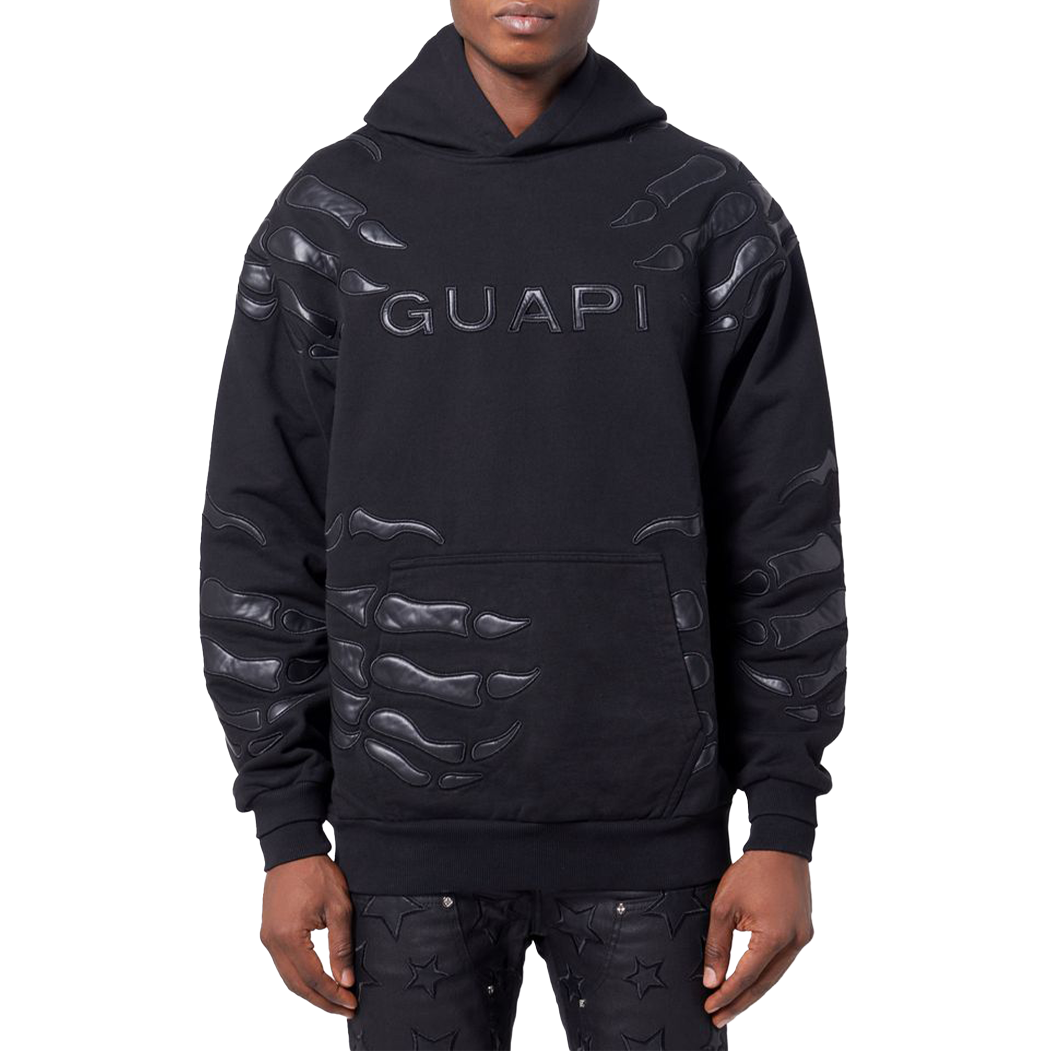 GUAPI Hell Dragger フーディ パーカー Black Red 送料込み Guapi - Hell Dragger Hoodie – FUTURE RFRNCE