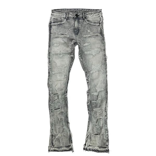 Focus Clothing - Heavy Distressed Stacked Denim