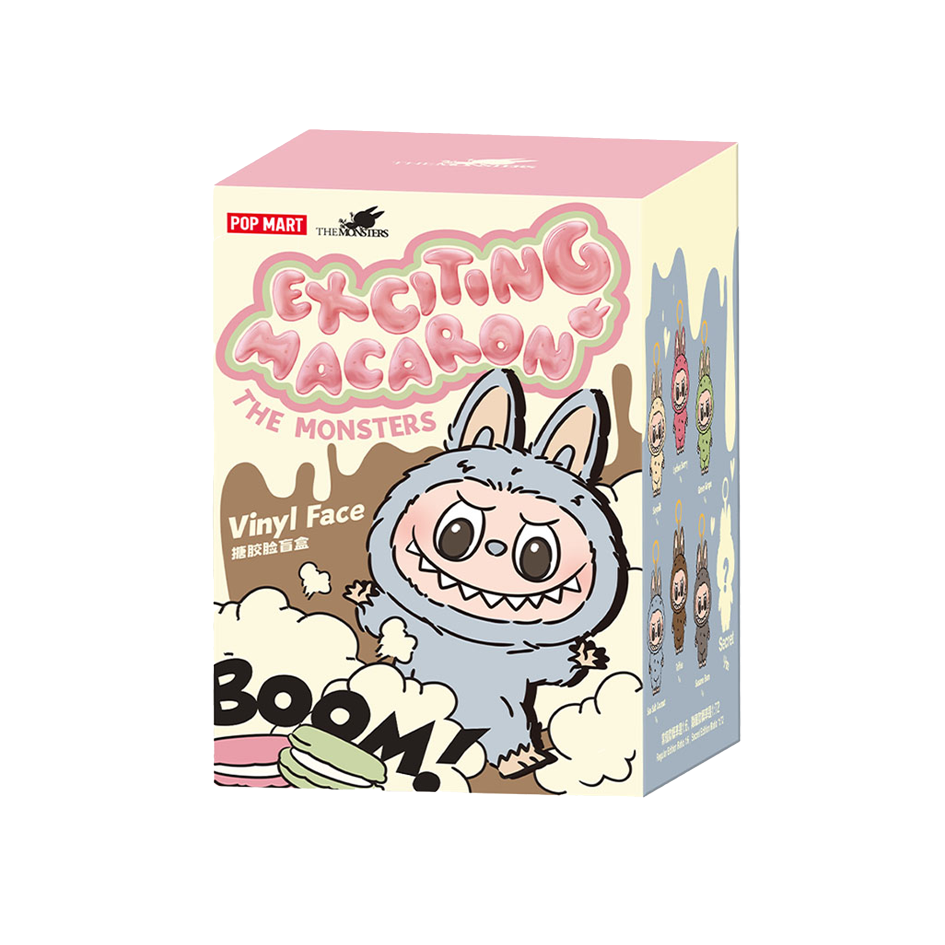 Pop Mart Labubu The Monsters Exciting Macaron Vinyl Plush