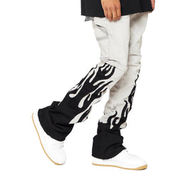 Valabasas - Flare Denim Stacked