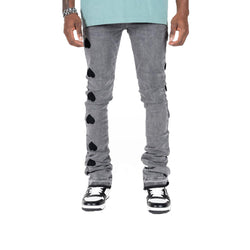 Pheelings - "Heartbeat of Success" Stacked Denim