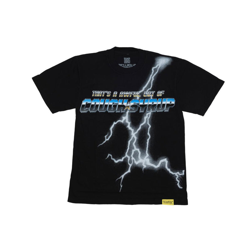 Awful Lot Of Cough Syrup - Lightning Tee