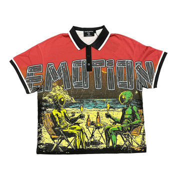 Mixed Emotion - Paradise Button Up