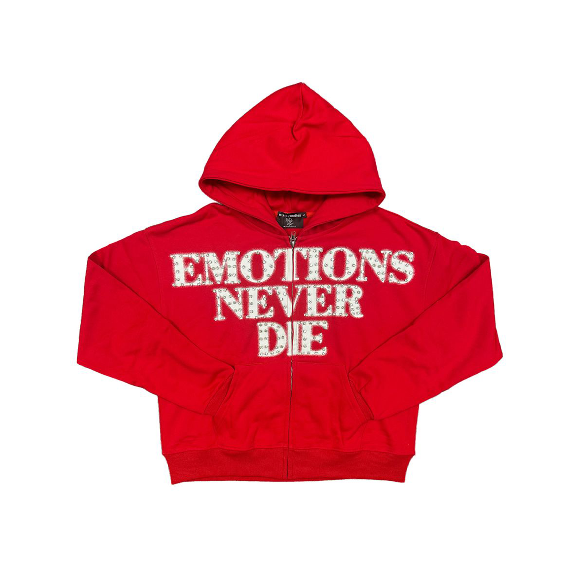 Mixed Emotion - End Rhinestone Hoodie