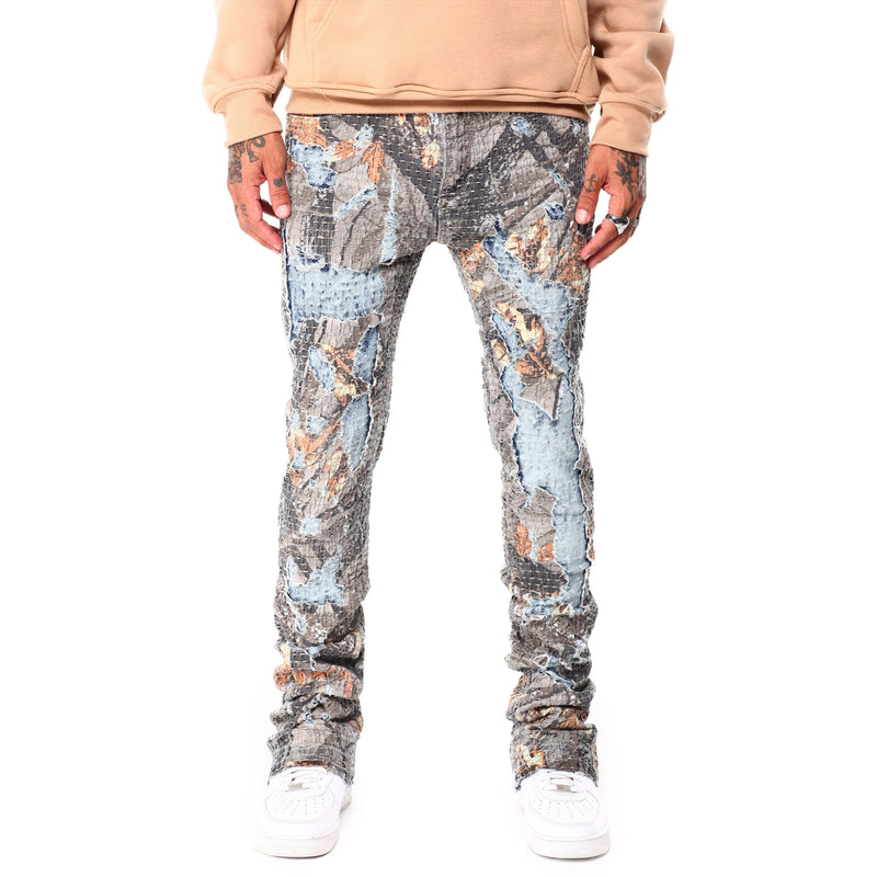 Waimea - Rip & Repair Stacked Jean
