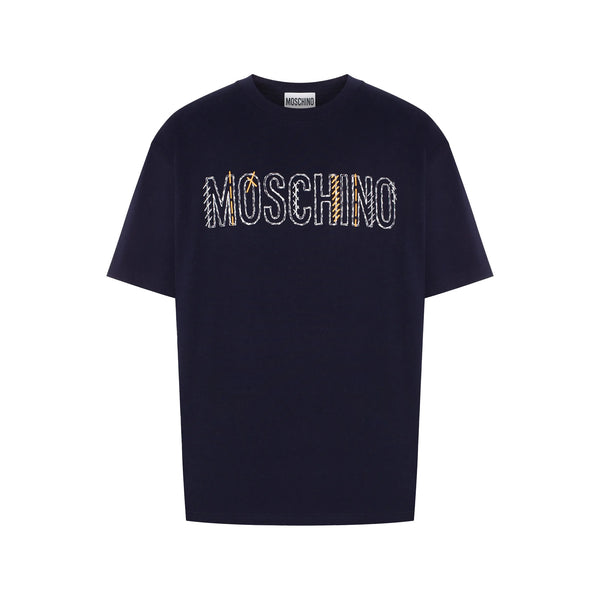 Moschino - Embroidered Logo Tee